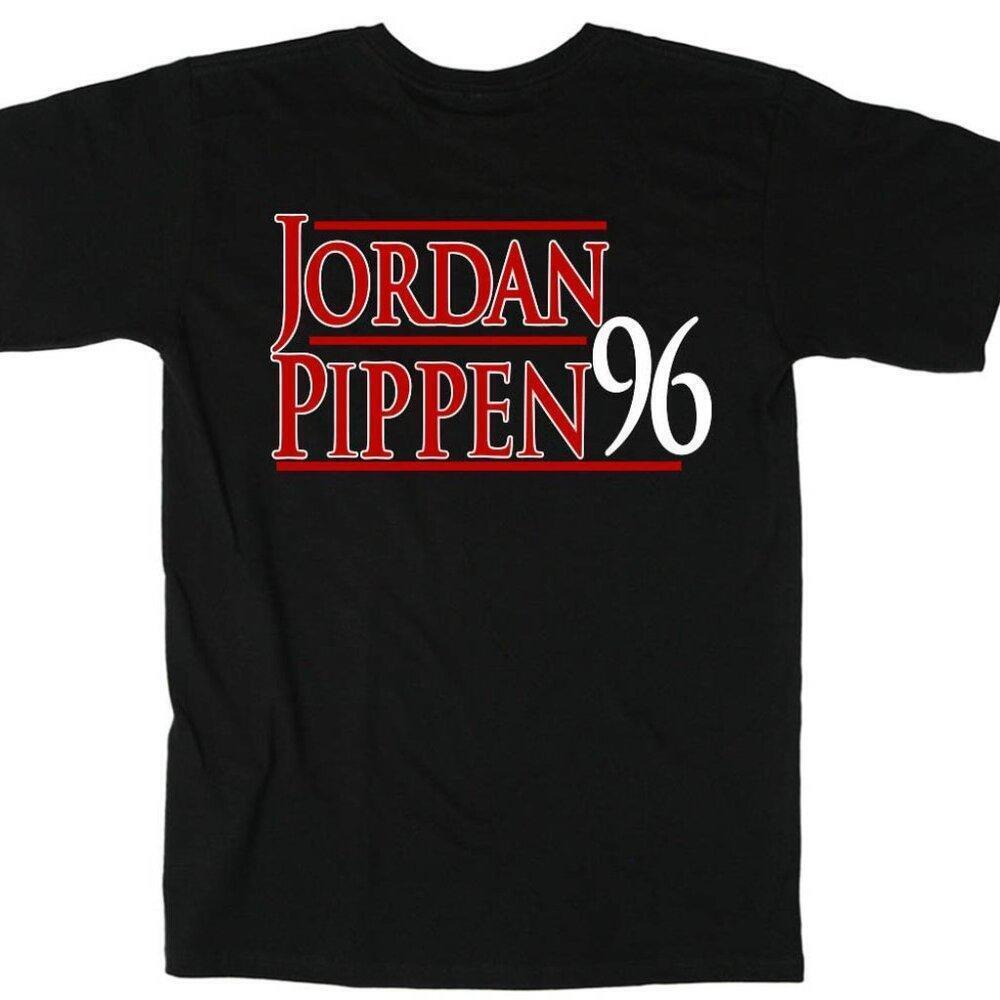 Michael Jordan Scottie Pippen 1996 Bulls Basketball Fan Gift Graphic T Shirt